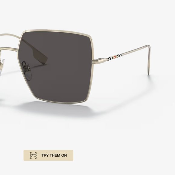 Burberry over size sunglasses BE3133 Daphne NWT main image 11